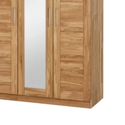 Best Wohnen Massiv Holzschrank Cranos aus Wildeiche