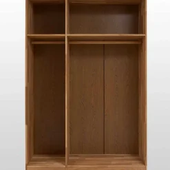 Best Wohnen Massiv Holzschrank Cranos aus Wildeiche
