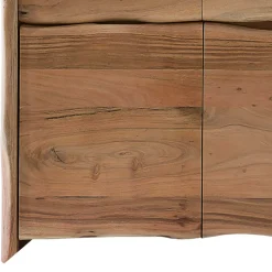 Clearance Wohnen Massive Kombi-Kommode mit Baumkante - Necrus