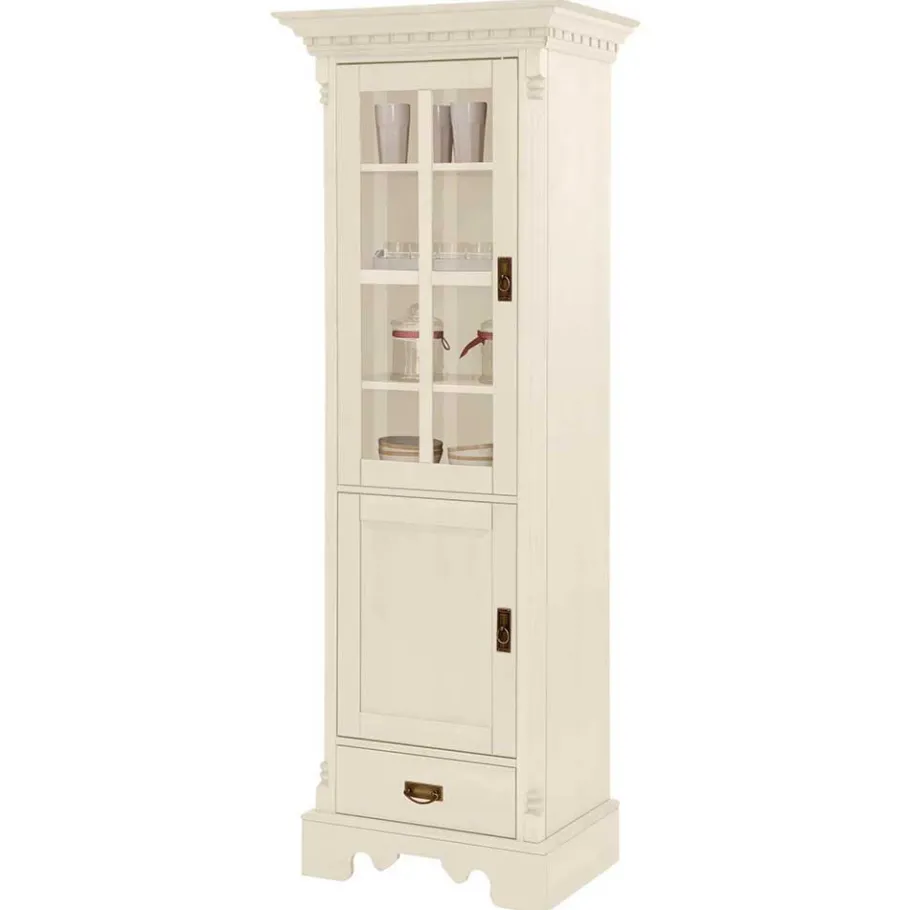 Best Wohnen Massive Schränke & Regale in Creme - Rospus (fünfteilig)