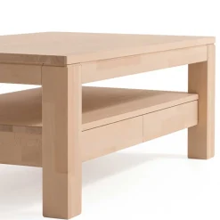 Sale Wohnen Massiver Stauraum Couchtisch in Natur - Bastiona