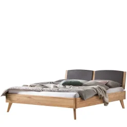 Discount Wohnen Massives Bettgestell aus Wildbuche 140x200 - Telgada