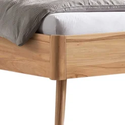 Discount Wohnen Massives Bettgestell aus Wildbuche 140x200 - Telgada
