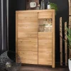 New Wohnen Massives Highboard mit vier Türen - Loitons