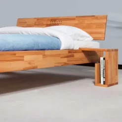 Best Wohnen Massivholz Bett Narkondam aus Kernbuche
