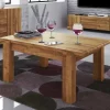 New Wohnen Massivholz Couchtisch Vaskov aus Wildeiche geölt
