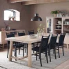 Online Wohnen Massivholz Designer Tisch in White Wash - Dioca