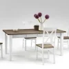 New Wohnen Massivholz Esstisch Mirandesca mit Schubladen