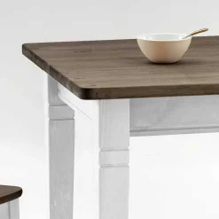 New Wohnen Massivholz Esstisch Mirandesca mit Schubladen