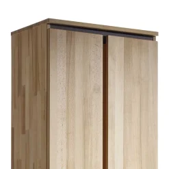 New Wohnen Massivholz Garderobenschrank Leyrina aus Kernbuche geölt
