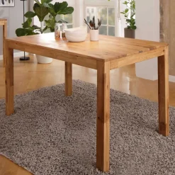 Discount Wohnen Massivholz Küchentisch aus geölter Wildeiche - Funky