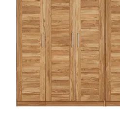 Best Wohnen Massivholz Kleiderschrank Cranos aus Wildeiche
