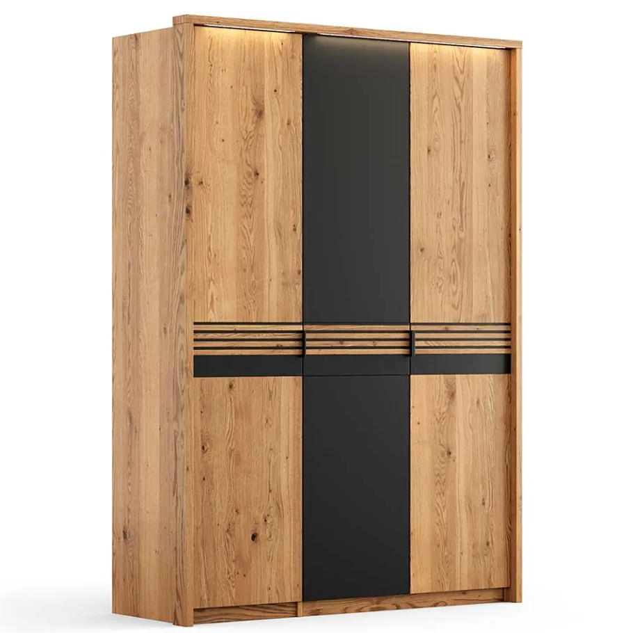 Clearance Wohnen Massivholz Schlafzimmerschrank aus Eiche - Agusto