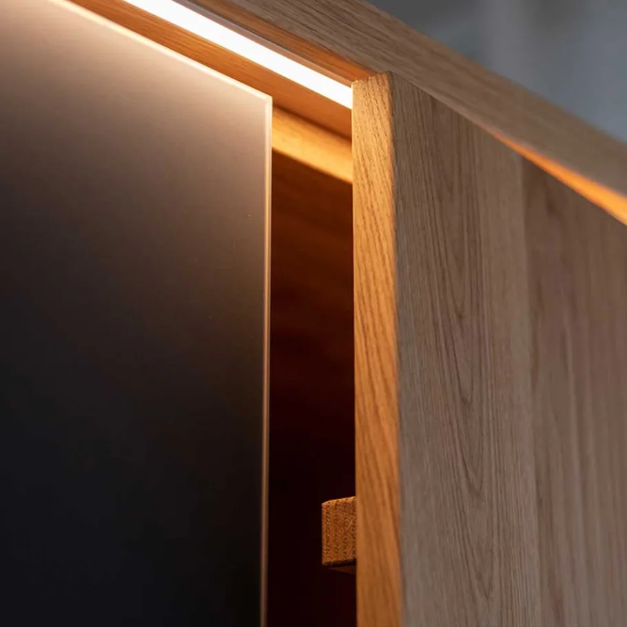Clearance Wohnen Massivholz Schlafzimmerschrank aus Eiche - Agusto