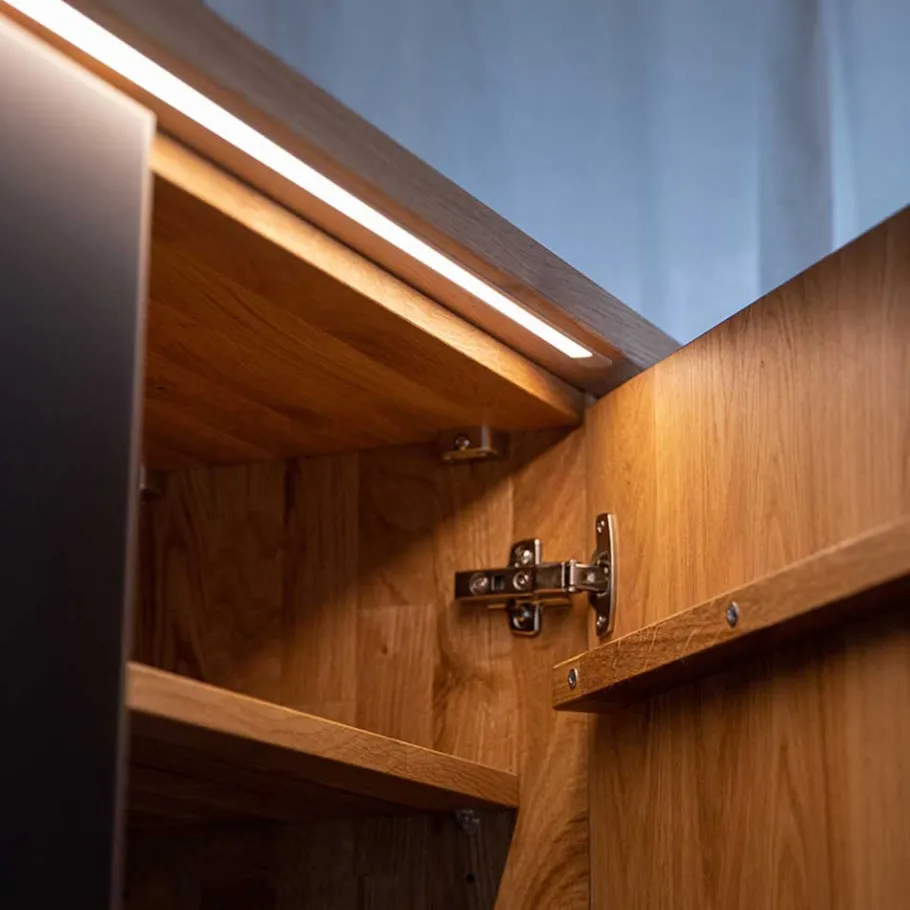 Clearance Wohnen Massivholz Schlafzimmerschrank aus Eiche - Agusto