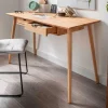 Hot Wohnen Massivholz Schreibtisch im Skandinavischen Stil - Oventa