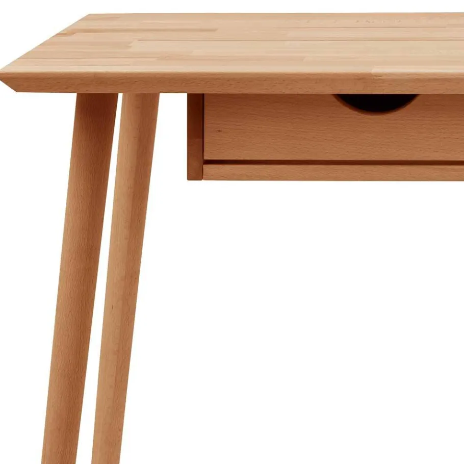 Hot Wohnen Massivholz Schreibtisch im Skandinavischen Stil - Oventa