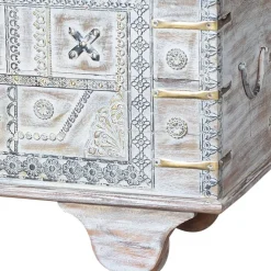 Online Wohnen Massivholz Truhe im Orient Style - Varrion
