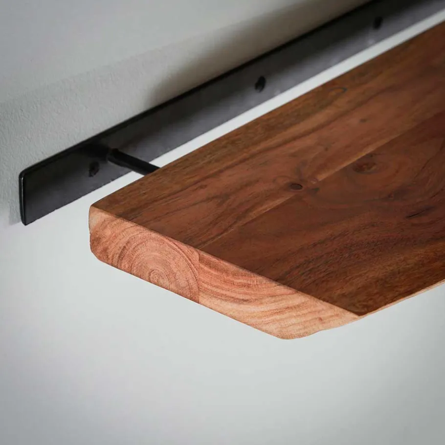 Hot Wohnen Massivholz Wandboard mit verdeckter Aufhängung - Phelixan