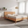 New Wohnen Massivholzbett aus Wildbuche geölt - Indrya