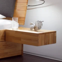 Discount Wohnen Massivholz-Doppelbett Brodivana mit Bettschubladen