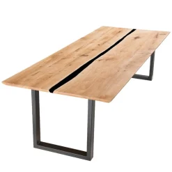 Hot Wohnen Massivholz-Essenstisch aus Wildeiche - Jyrasol