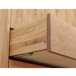 Sale Wohnen Massivholz-Kleiderschrank mit zwei Schubladen - Fabijola
