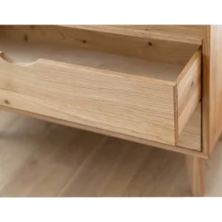 Sale Wohnen Massivholz-Kleiderschrank mit zwei Schubladen - Fabijola
