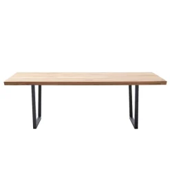 New Wohnen Massivholztisch aus Balkeneiche Massivholz - Shandan