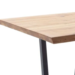 New Wohnen Massivholztisch aus Balkeneiche Massivholz - Shandan