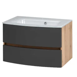 Clearance Wohnen Möbel fürs Badezimmer zweifarbig - Larutta (dreiteilig)