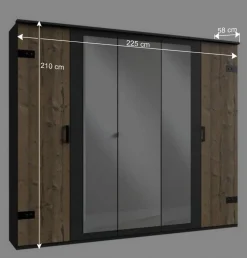 Sale Wohnen Möbel fürs Schlafzimmer Komplettset - Ardila (vierteilig)