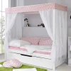 Clearance Wohnen Mädchen Himmelbett Sionara mit Ausziehbett
