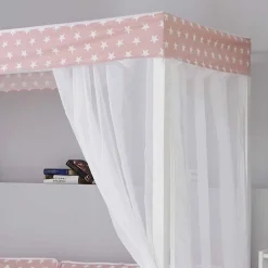 Clearance Wohnen Mädchen Himmelbett Sionara mit Ausziehbett