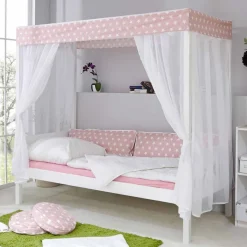 Clearance Wohnen Mädchen Himmelbett Sionara mit Ausziehbett