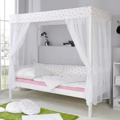 Outlet Wohnen Mädchen Himmelbett Williams mit Baldachin