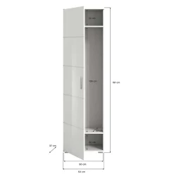 Discount Wohnen Mehrteilige Flurmöbel in modernem Design - Rugova (dreiteilig)