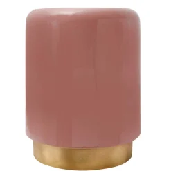 Best Wohnen Metall Beistelltisch in Rosa mit Gold - Agendo