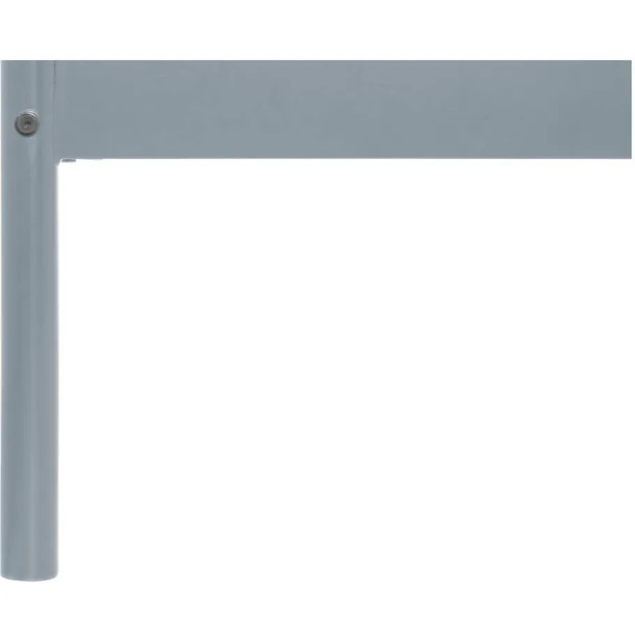 Outlet Wohnen Metall Bett in Grau - Uvienna