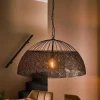 Hot Wohnen Metall Pendelleuchte mit halbrundem Schirm - Lash