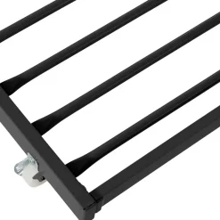 Best Wohnen Metallbett mit Ausziehbett in Schwarz - Pascan