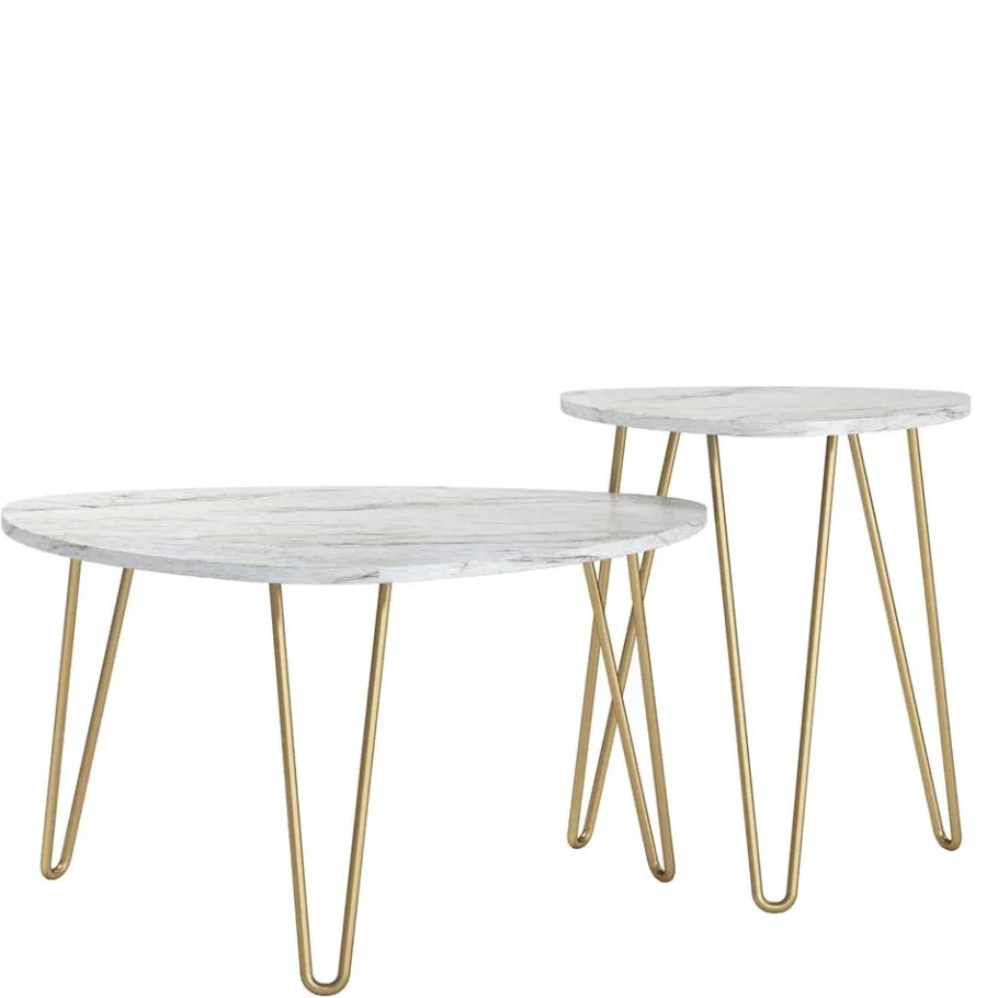 Best Wohnen Mid Century Couchtisch Duo - Later (zweiteilig)