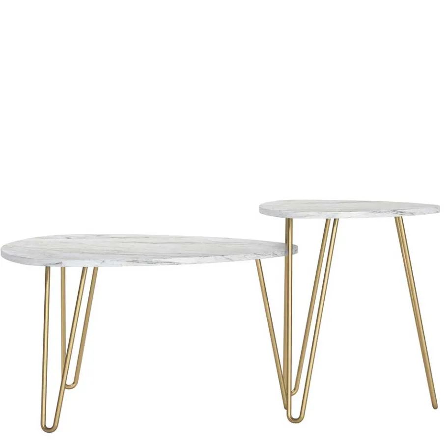 Best Wohnen Mid Century Couchtisch Duo - Later (zweiteilig)