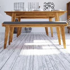 Wohnen Mid Century Style Esszimmerbank in elf Breiten - Hardus