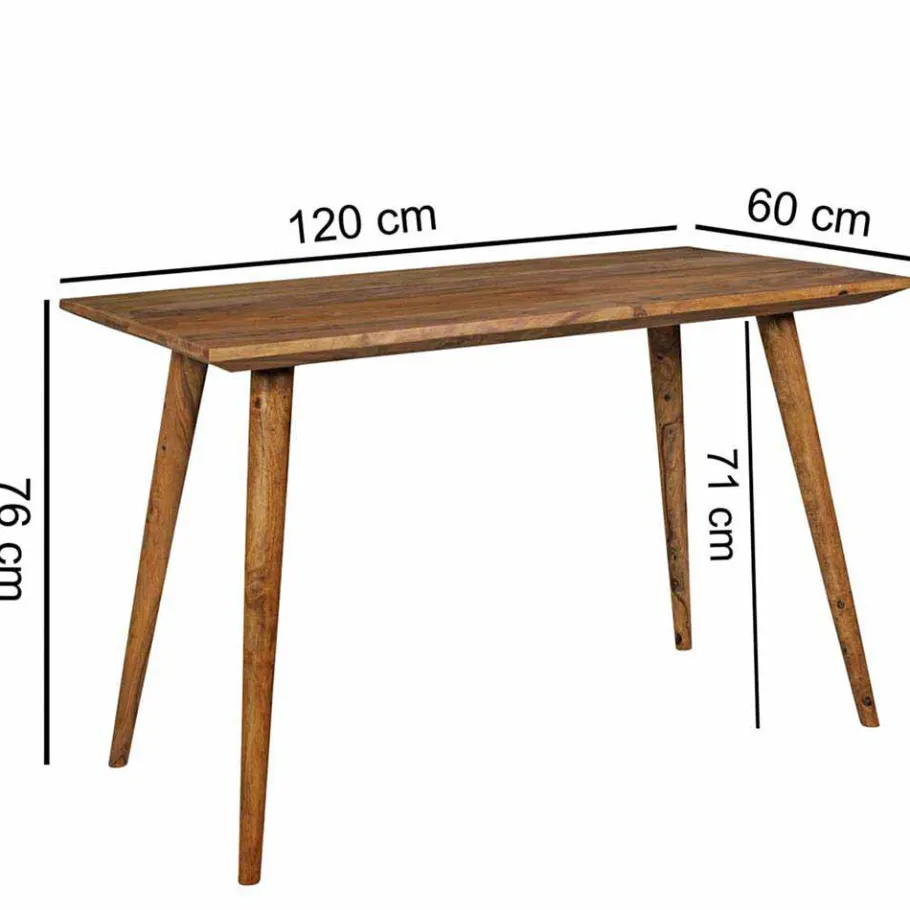 Discount Wohnen Mid-Century Tisch Cospic in rechteckig oder quadratisch