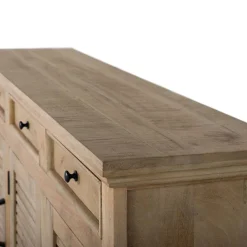 New Wohnen Modern Country Anrichte mit Lamellentüren - Muray