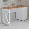 Discount Wohnen Modern Country Schreibtisch mit Stauraum - Ristina