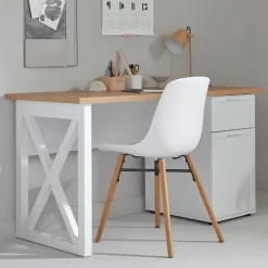 Discount Wohnen Modern Country Schreibtisch mit Stauraum - Ristina