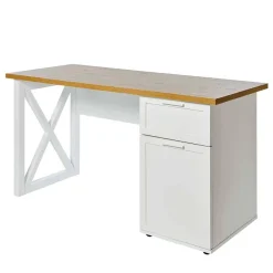 Discount Wohnen Modern Country Schreibtisch mit Stauraum - Ristina