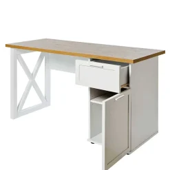 Discount Wohnen Modern Country Schreibtisch mit Stauraum - Ristina